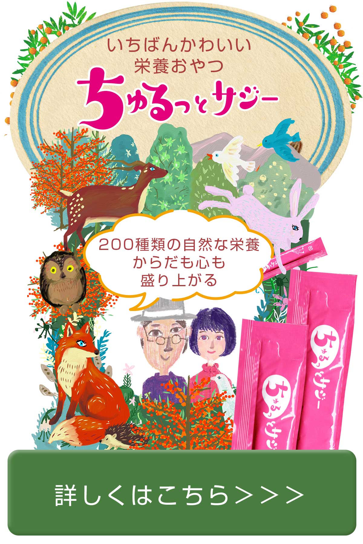 ちゅるっとサジー/いちばんかわいい健康食品